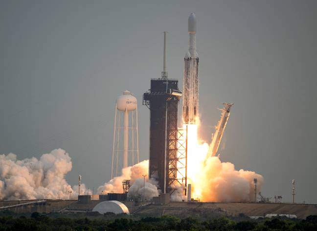 NASA launched its Psyche spacecraft on 13 October. Credit: Getty Images/ Aubrey Gemignani/NASA