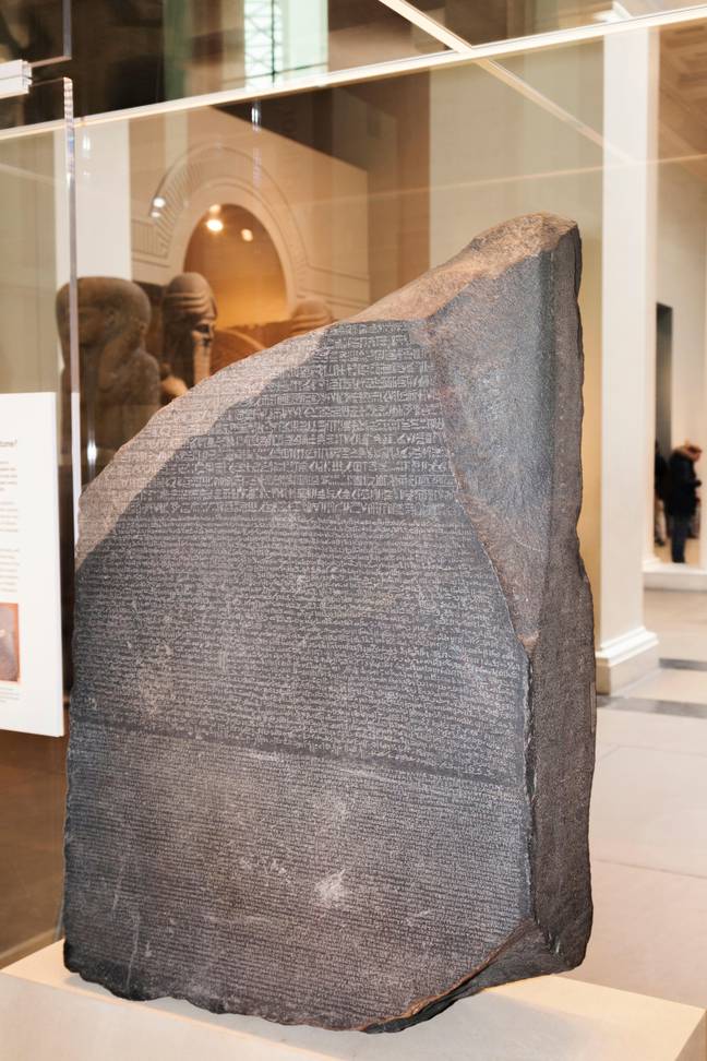 The stone is currently being held at the British Museum. Credit: Prisma by Dukas Presseagentur GmbH / Alamy Stock Photo