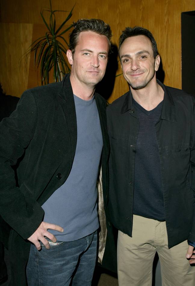 Hank Azaria and Matthew Perry had been friends for years. Credits: J. Vespa/WireImage