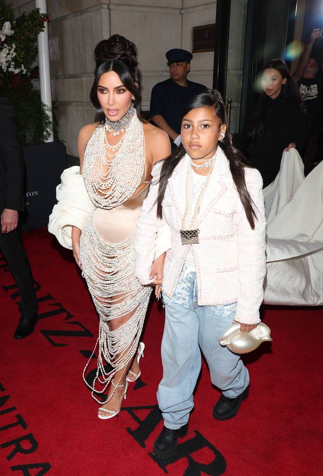 In the latest episode of The Kardashians, the young North attended a fitting with her mother in preparation for the 2023 Met Gala. Credit: MEGA/GC Images