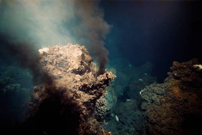 There are over 500 hydrothermal vents in the ocean. Credits: Ralph White/Getty