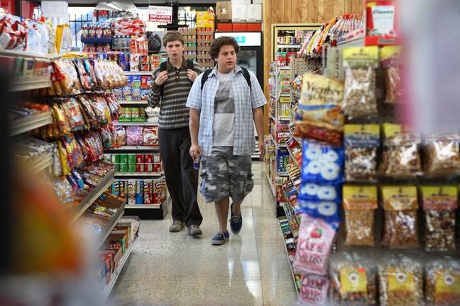 Superbad had a different name in Spain. Credit: Entertainment Pictures / Alamy Stock Photo
