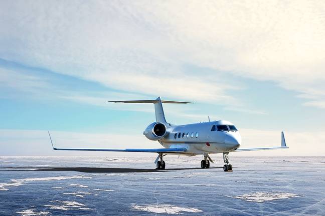 The frequent use of private jets amongst celebrities has been coming under scrutiny in recent times. Credit: Pixabay