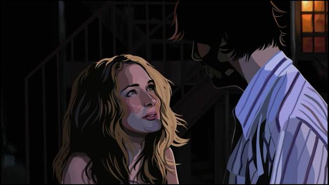 The pair also starred together in A Scanner Darkly. Credit: Warner Independent Pictures