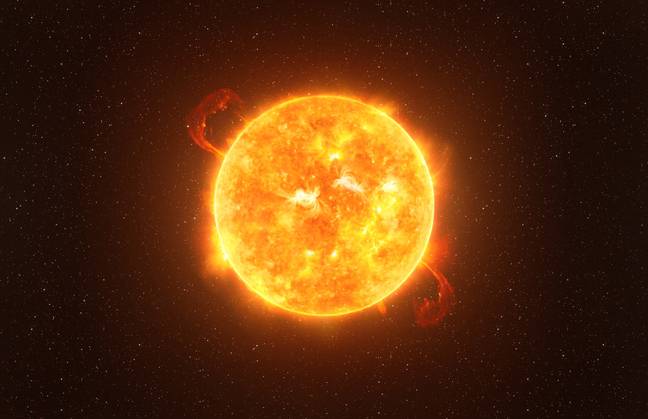 The Betelgeuse star. Credit: Getty Stock Photo 
