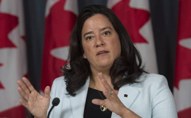 Minister of Justice and Attorney General of Canada Jody Wilson-Raybould responds to a question about assisted dying legislation. Credit: Alamy