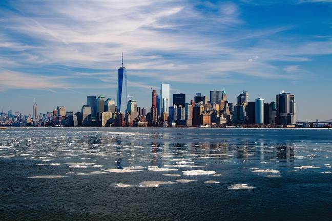 New York City is surrounded by water. Credit: Pixabay