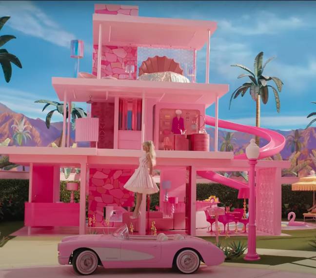 Barbie's house caused an international paint shortage. Credit: Warner Bros.