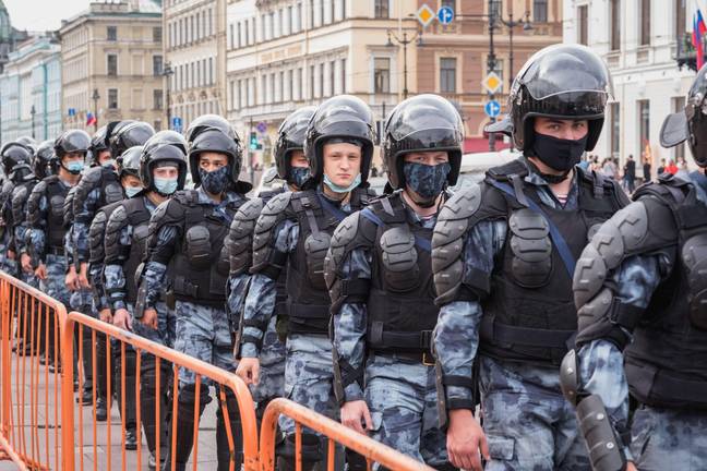 Putin's regime has cracked down on internal dissent, even people's dreams. Credit: David Bokuchava / Alamy Stock Photo