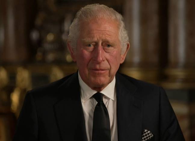 King Charles III said he wanted to 'express my love for Harry and Meghan' during his address to the nation. Credit: BBC