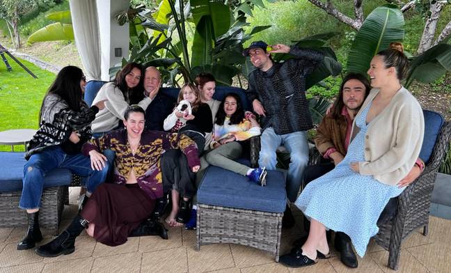 Bruce's partner Emma also shared a heartwarming Thanksgiving post. Credit: Instagram/@emmahemingwillis