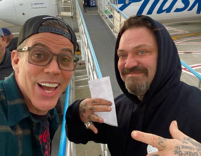 Bam Margera credited the gym and skateboarding with helping him stay sober. Credit: Instagram/@bam__margera