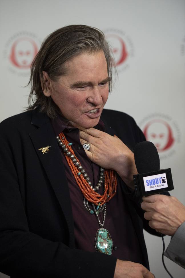 Kilmer called Sonantic's restoration of his voice 'an incredibly special gift'. Credit: PA 