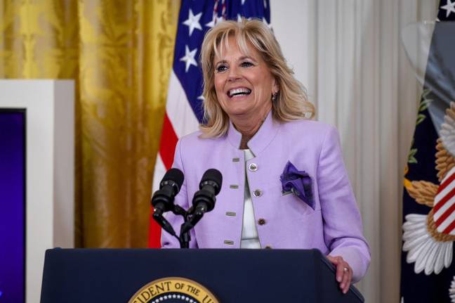 Jill Biden and Ashley Biden are two of 25 Americans named in the new sanctions. Credit: Alamy