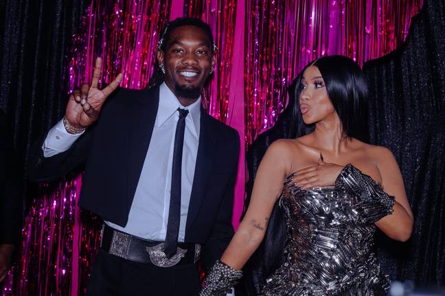 The ghost apparently only comes out when Cardi's husband Offset isn't there. Credit: Catherine Powell/Getty