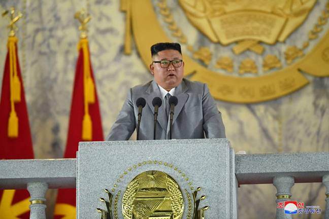 North Korean leader Kim Jong-un. Credit: UPI/Alamy Stock Photo