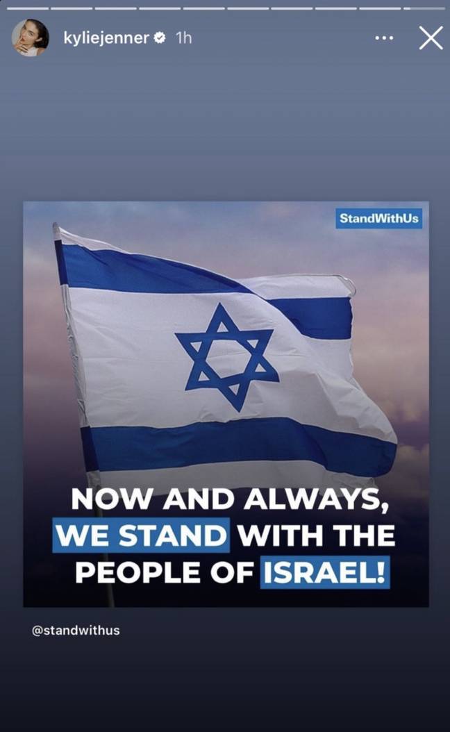 Many spotted the deleted Instagram post. Credit: Instagram / @kyliejenner