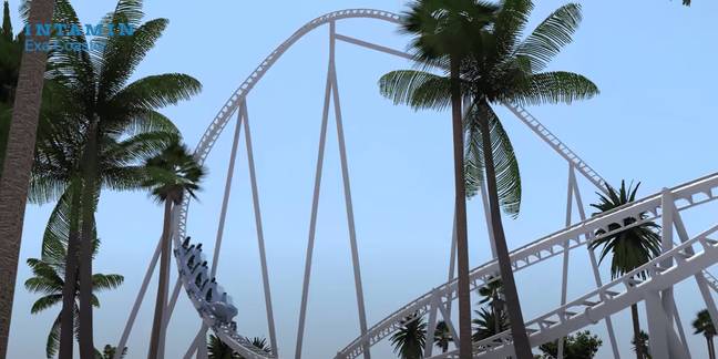 Saudi Coaster World's tallest and fastest rollercoaster unveiled by Six Flags in ...