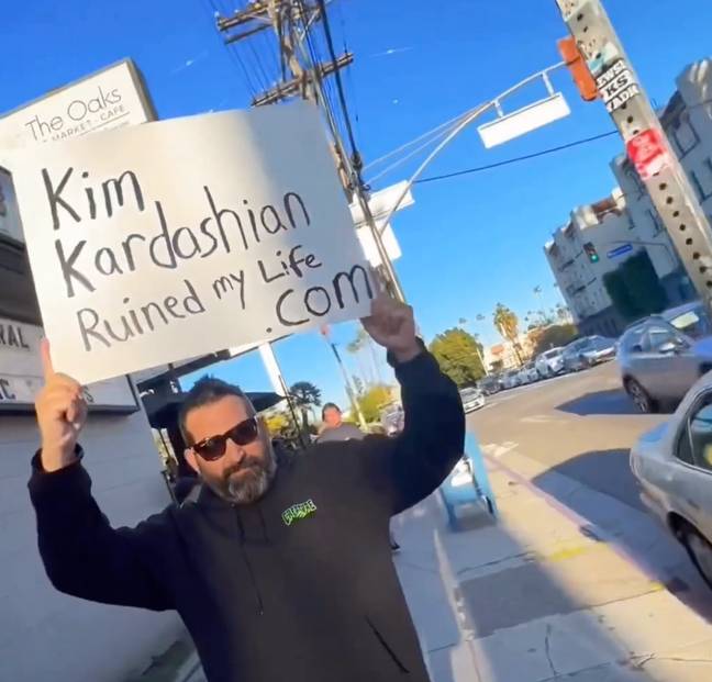 &quot;Kim Kardashian ruined my life.&quot; Credit: TikTok/@dliebensohn