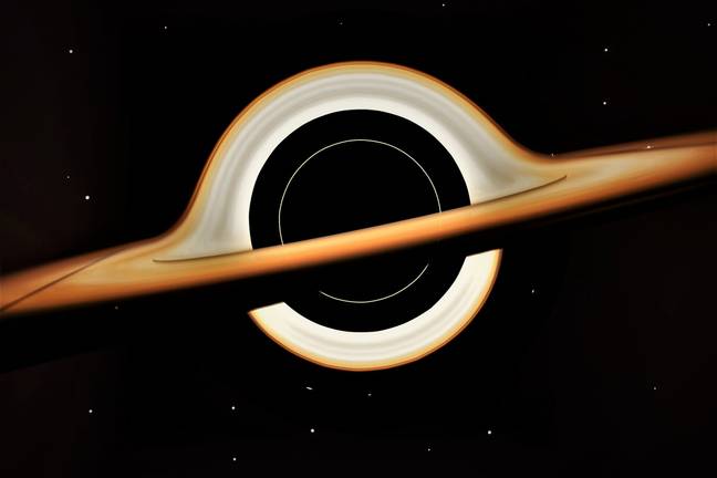 An artist's render of a black hole. Credit: Unsplash/Aman Pal