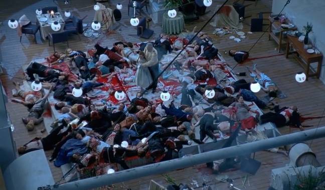 A gory aftermath