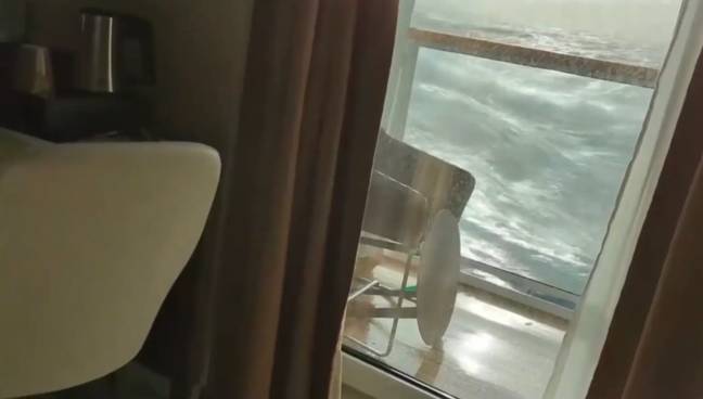 Being on the ship was certainly a bumpy ride. Credit: Emma Danbury via Fox News