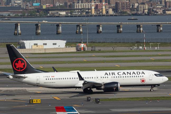 Rodney Hodgins said Air Canada failed to provide him with any support at the end of his flight. Credit: Nicolas Economou/NurPhoto via Getty Images