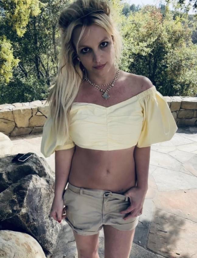 Britney Spears released her tell-all memoir this year. Credit: Instagram/@britneyspears