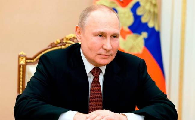 Vladimir Putin. Credit: Alamy