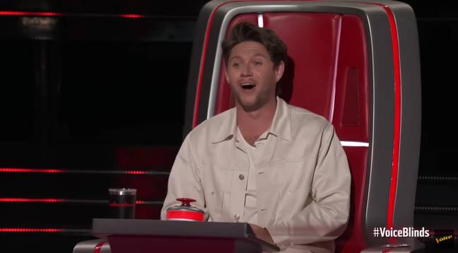 Niall Horan was floored by their uncanny resemblance. Credits: The Voice/NBC
