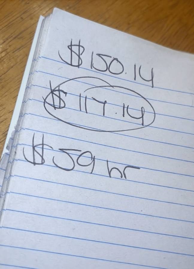 Some diners have resolved to not pay as much in tips anymore. Credit: TikTok/ @amanda4xx