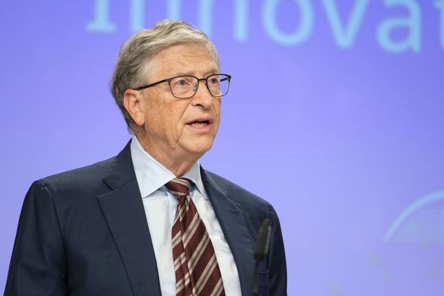Bill Gates is about to be overtaken by his former employee. Credit: Thierry Monasse/Getty Images