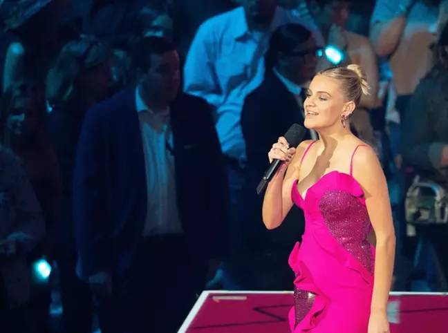 Kelsea Ballerini wasn't upset at Nick Jonas and instead said it was 'awesome' that she got to perform with him. Credit: Sipa US / Alamy Stock Photo