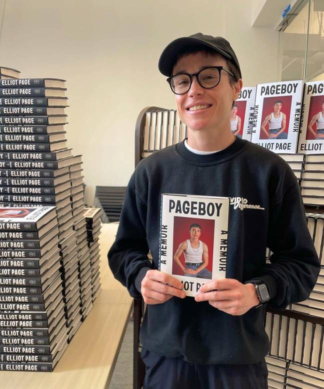 The actor made the revelations in his memoir, Pageboy. Credit: Elliot Page/Instagram