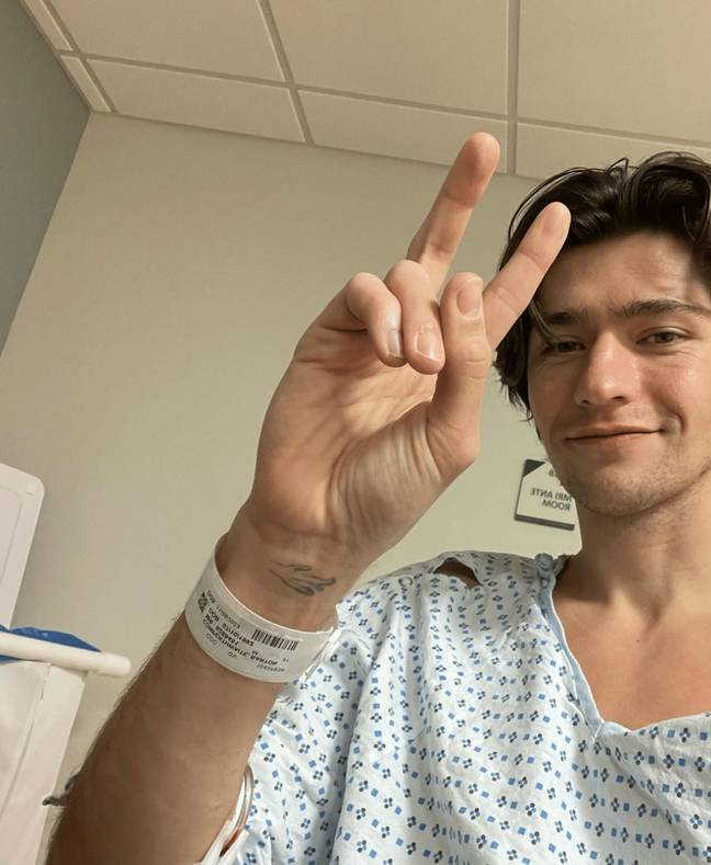 The actor took to Instagram to reveal his diagnosis to fans. Credit: Instagram/ @bartonc