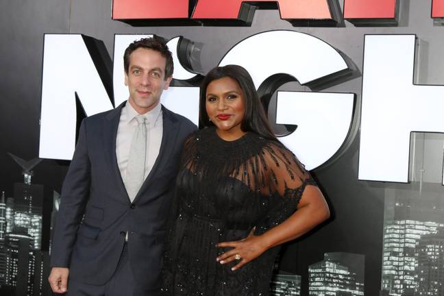 Is B.J. Novak secretly the father of Mindy Kaling's kids? She doesn't seem that bothered about the rumours. Credit: Everett Collection Inc / Alamy Stock Photo