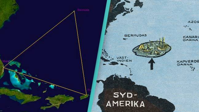 Where is Bermuda Triangle? Credit: NASA Image Collection / Alamy Stock Photo
