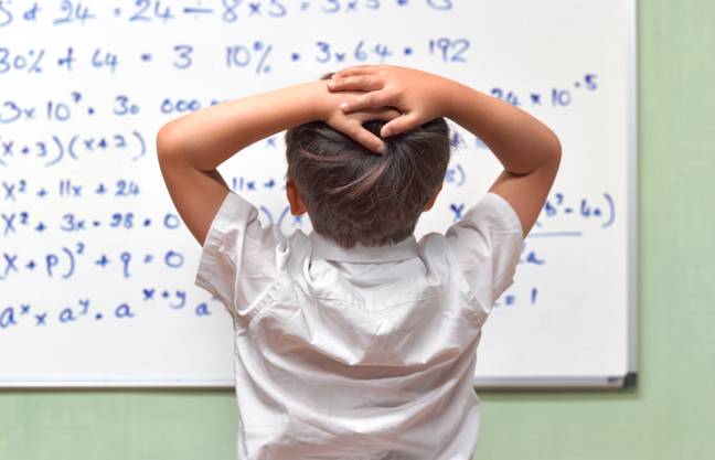 Math is enough to make anyone cry. Credit: Peter Dazeley / Getty