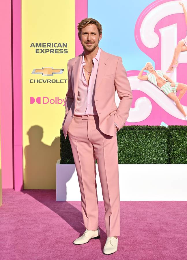 Ryan Gosling made a sweet gesture to his other half, Eva Mendes, at the Barbie premiere through a necklace. Credit: Axelle/Bauer-Griffin / Contributor
