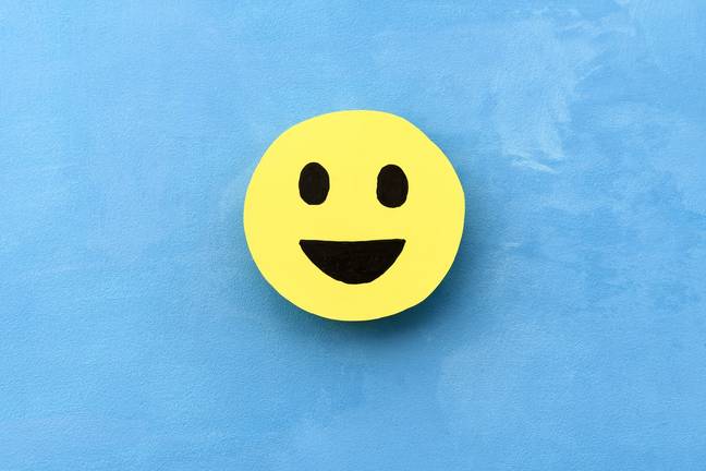 According to the study, a simple smiley faces does the trick. Credit: Getty Stock Photo