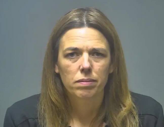 Kendra Gail Licari is said to have made a full confession to being behind the abusive messages sent to her daughter. Credit: Isabella County Jail 