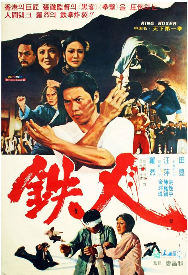 One of the most influential Kung fu movies of all time. Credit: Shaw Brothers