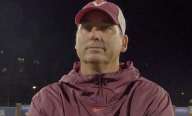 Coach Charles Adair said he dropped Hening for her poor performance, not her refusal to take the knee. Credit: Hokie Sports