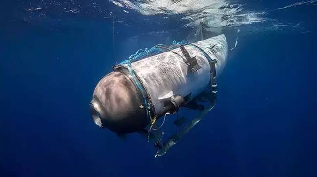 The OceanGate submersible has five people on board. Credit: OceanGate