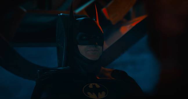 Michael Keaton is back as Batman in the upcoming movie The Flash. Credit: Warner Bros