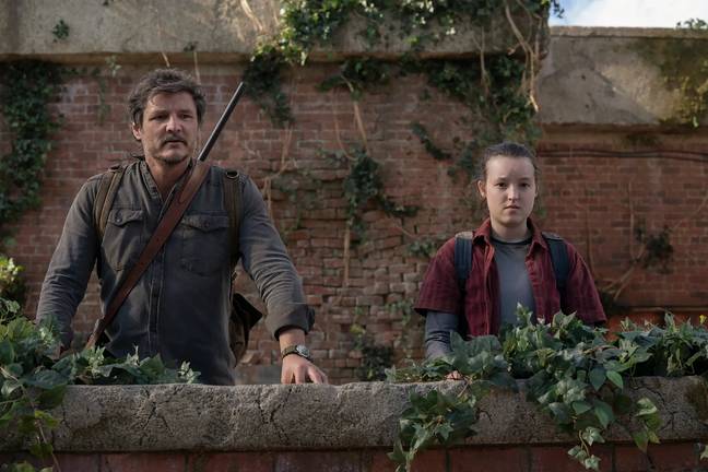 Pedro Pascal and Bella Ramsey as Joel and Ellie. Credit: HBO