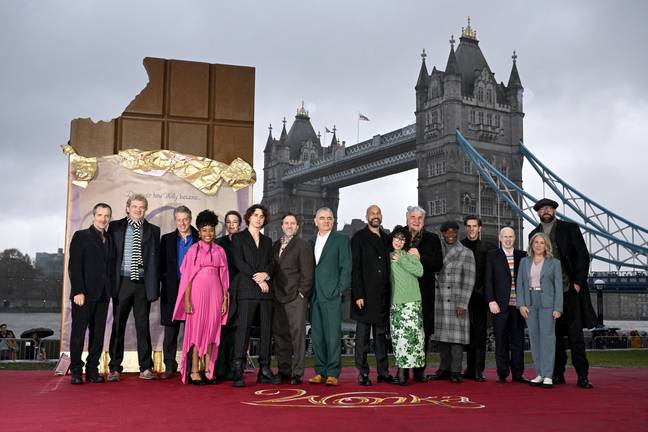 The cast featured a plethora of British actors. Credit: Getty Images for Warner Bros./ Jeff Spicer 