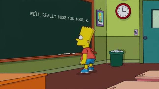 &quot;We’ll really miss you Mrs. K.&quot; Credit: Fox