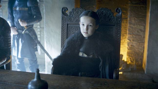 Ellie Ramsey as Lady Lyanna Mormont in Game of Thrones. Credit: HBO