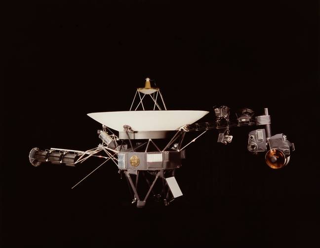 La Voyager 1 abandonó el sistema solar en 2012. Fuente de la imagen: NASA/Hulton Archive/Getty Images